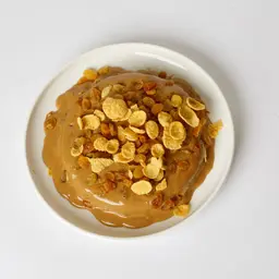 كنافة قشطة إضافه زبيب وصوص اللوتس